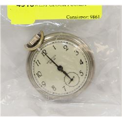 VINTAGE WEST CLOCK POCKET WATCH