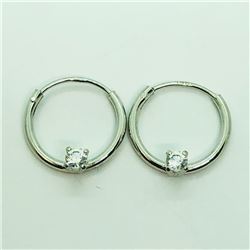 145) LOT OF TWO STERLING SILVER EARRINGS