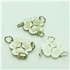 Image 1 : 133) LOT OF 3 STERLING SILVER BREAKABLE PENDANT
