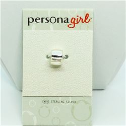 147) STERLING SILVER BEAD PENDANT