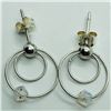 Image 1 : 80) ST. SILVER EARRINGS & PENDANT NECKLACE SET