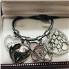 Image 7 : 38) LOT OF 5 STERLING SILVER PENDANT