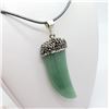 Image 1 : 140) STERLING SILVER GEMSTONE NECKLACE