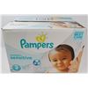 Image 1 : BOX OF 72 PAMPERS SWADDLERS SENSITIVE SIZE 3