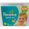 Image 1 : BOX OF 64 PAMPERS BABY DRY SIZE 6 DIAPERS