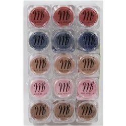 15 MICABELLA NATURAL MINERAL EYE SHADOW ASSORTED