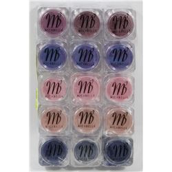 15 MICABELLA NATURAL MINERAL EYE SHADOW ASSORTED
