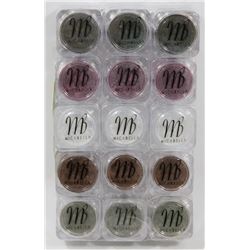 15 MICABELLA NATURAL MINERAL EYE SHADOW ASSORTED