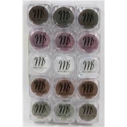 15 MICABELLA NATURAL MINERAL EYE SHADOW ASSORTED