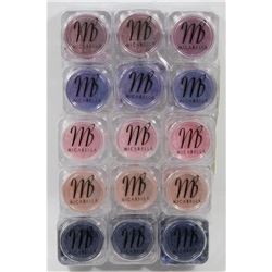 15 MICABELLA NATURAL MINERAL EYE SHADOW ASSORTED