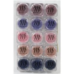 15 MICABELLA NATURAL MINERAL EYE SHADOW ASSORTED