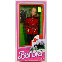 CANADIAN MOUNTIE BARBIE FROM DOLLS OF THE WORLD