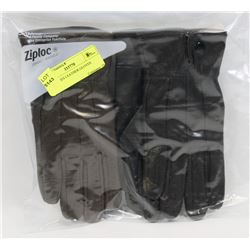 2PK LADIES LEATHER GLOVES SMALL.