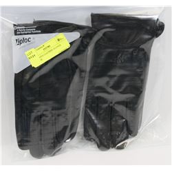 2PK LADIES LEATHER GLOVES MEDIUM.