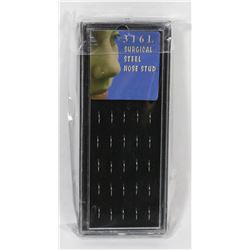 NEW! 40PC ANTI-ALLERGIC SURGICAL NOSE RINGS
