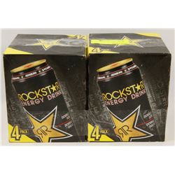 8 CANS OF ROCK STAR ENERGY DRINK