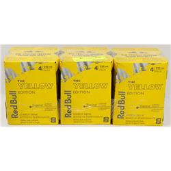 12 CANS OF RED BULL YELLOW EDITION ENERGY DRINK