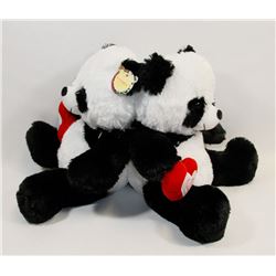 2PK PANDA BEAR PLUSH.