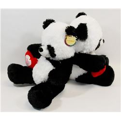 2PK PANDA BEAR PLUSH.