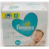 Image 1 : BOX OF 336 PAMPERS SENSITIVE BABY WIPES