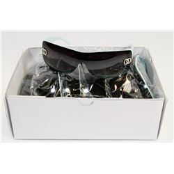 12 PAIRS OF CHANEL REPLICA ROBIN EGG BLUE DESIGNER