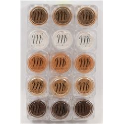 15 ASSORTED MICABELLA SHIMMER POWDER