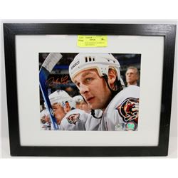 EDMONTON OILERS RYAN SMYTH SIGNED 8X10 PHOTO