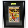 Image 1 : FRAMED 1975 CAPTAIN CANUCK #3 COMIC BOOK