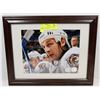 Image 1 : EDMONTON OILERS RYAN SMYTH SIGNED 8X10 PHOTO