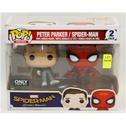 FUNKO POP 2 PACK PETER PARKER / SPIDERMAN