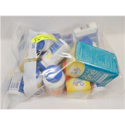 BAG OF ASSORTED SWISS BRAND VITAMINS