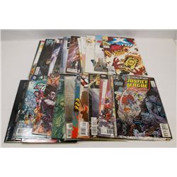 LOT OF 30 VARIOUS COMICS, MARVEL, DC & INDY