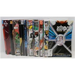 LOT OF 30 VARIOUS COMICS, MARVEL, DC & INDY