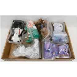 FLAT RETIRED TY BEANIE BABIES
