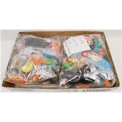 FLAT OF VINTAGE MCDONALDS TY BEANIES