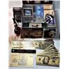 Image 1 : 7)  VINTAGE HUDSON'S BAY TIN & CONTENTS