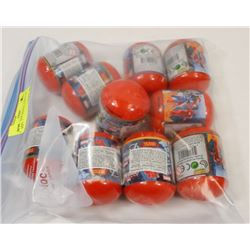 LOT OF 10 NEW MARVEL CAPSULED FIGURINES