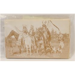 24 POSTCARDS OF 1ST CALGARY STAMPEDE OF 1912.