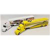 Image 1 : A PAIR OF DIE CAST SEMI MODELS- KENWORTH, ETC