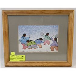 VINTAGE CECIL YOUNG FOX ART SIGNED.