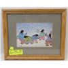 Image 1 : VINTAGE CECIL YOUNG FOX ART SIGNED.