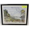 Image 1 : FRAMED MEREDITH EVANS MCKINNON RAVINE EDMONTON