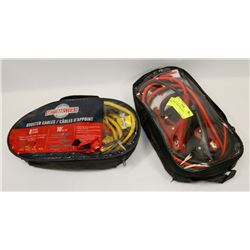 2 SETS OF BOOSTER CABLES