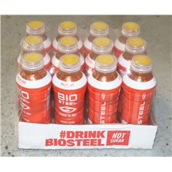 3 CASES OF BIOSTEEL SUGAR FREE SPORTS DRINK ORANGE.