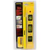 Image 1 : NEW! 4PC 9" LEVEL WITH CARPENTER PENCIL & SHARPENER