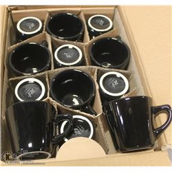 NEW BLACK 7OZ CUP (CASE OF 36)