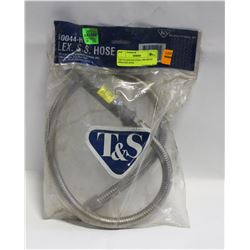 T&S STAINLESS STEEL PRE-RINSE SPRAYER HOSE