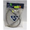 Image 1 : T&S STAINLESS STEEL PRE-RINSE SPRAYER HOSE