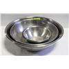 Image 1 : LOT OF 6 ASSORTED S/S MIXING BOWLS