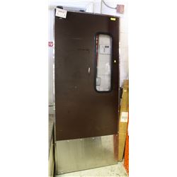 BROWN HEAVY DUTY DOOR